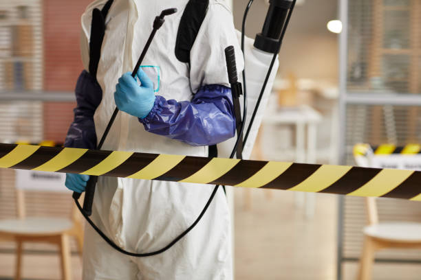 Professional Biohazard Cleanup technician working in Avon, OH
